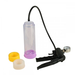 Bomba Peniana Penile Booster Com Gatilho De Sucção E Relógio De Pressão Vibe Toys