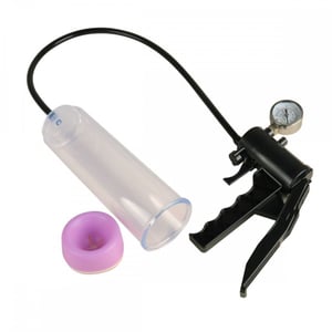 Bomba Peniana Penile Booster Com Gatilho De Sucção E Relógio De Pressão Vibe Toys