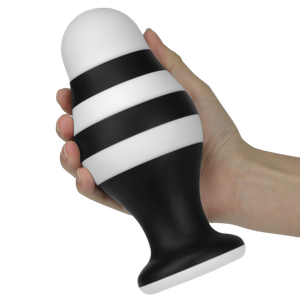 Plug Anal Com Listras 17 X 7,4cm Linha X-missioner Lovetoy