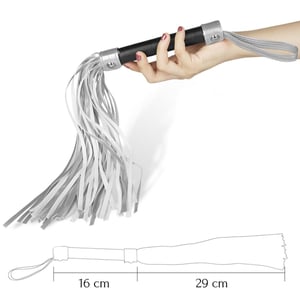 Chicote Em Couro Luxo My Flogger Linha Struggle Lovetoy