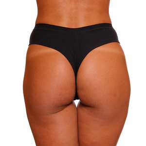 Calcinha Fio Duplo Cintura Alta Jéssica Em Viscose Natural Confort