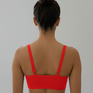 Sutiã Topper Embutido Liso Joyce Com Bojo Removível Patitex