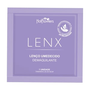 Lenx Lenço Umedecido Demaquilante 1 Un Hot Flowers