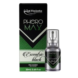 Phero Max Deo Colônia Excentric Black 20ml La Pimientada