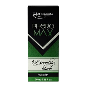 Phero Max Deo Colônia Excentric Black 20ml La Pimientada