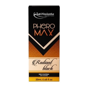 Phero Max Deo Colônia Radiant Black 20ml La Pimienta