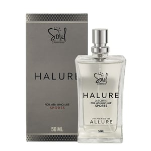 Halure Colônia Masculina 50ml Soul Cosméticos