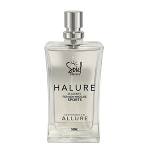 Halure Colônia Masculina 50ml Soul Cosméticos