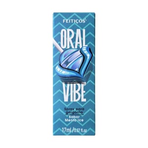 Oral Vibe Spray Vibrante Para Garganta 17ml Feitiços