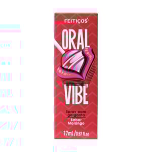 Oral Vibe Spray Vibrante Para Garganta 17ml Feitiços
