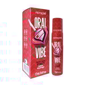 Oral Vibe Spray Vibrante Para Garganta 17ml Feitiços