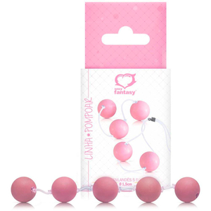 Colar Tailandês 5 Bolas Pequena Sexy Fantasy