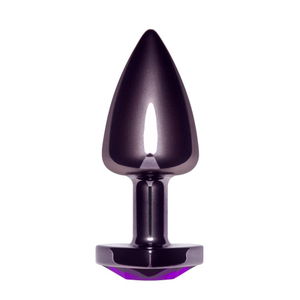 Plug Anal Coração Unique Fumê La Pimienta