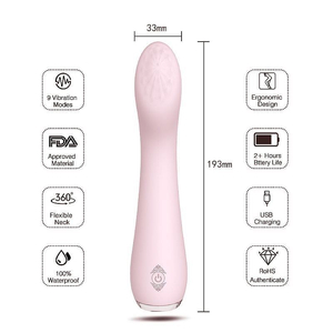 Vibrador Ponto G Recarregável Lisa S-hande