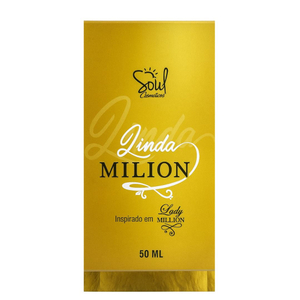 Linda Milion Colônia 50ml Soul Cosméticos
