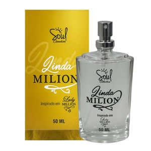 Linda Milion Colônia 50ml Soul Cosméticos