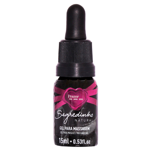 Segredinho Gel Natural Excitante Feminino 15ml Feitiços Aromáticos