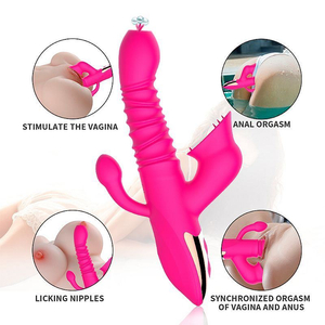 Vibrador Orgasm Clitoral Silicone 7 Modos De Pulsação Dibi