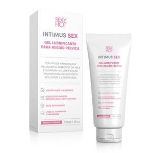 Intimus Sex Gel Lubrificante Para Região Pélvica 120ml Sexy Hot