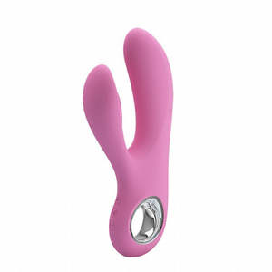 Vibrador Ponto G Com Cerdas Massageadoras Canrol 7 Vibrações Pretty Love