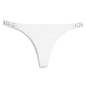 Calcinha Fio Dental Love Corte A Laser Lisa