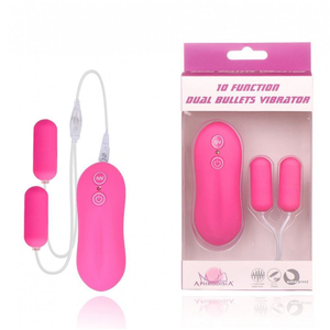 Capsula Vibratória Dupla Com 10 Modos De Vibração Aphrodisia