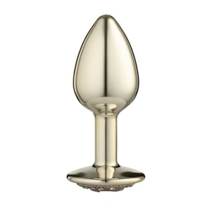 Plug Anal Com Pedra Cravejada Tamanho P Linha Lite Sexy Fantasy