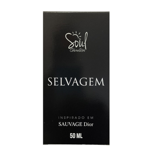 Selvagem Colônia Masculina 50ml Soul Cosméticos