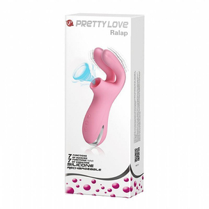 Vibrador Estimuldor Sugador Ralap Pretty Love 