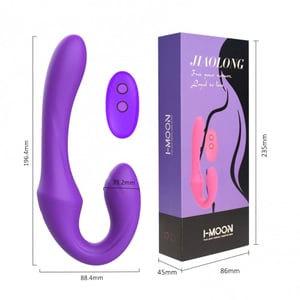 Vibrador Duplo 7 Modos De Vibração Com Controle Vibe Toys