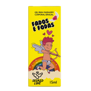 Fados E Fodas Gel Para Massagem Corporal Sensual 15ml Segred Love