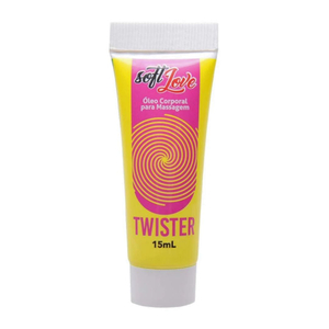 Twister Gel De Massagem Excitante 15ml Soft Love