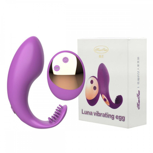 Vibrador Ponto G Luna 10 Modos De Vibração Com Controle Vibe Toys
