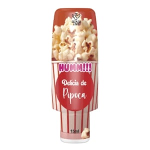 Humm Delícia De Pipoca Gel Beijável Hot 15ml Segred Love