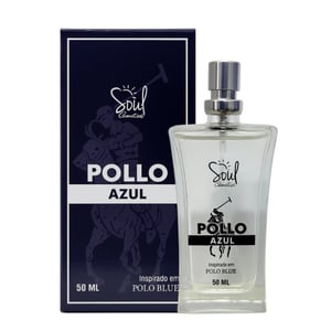 Pollo Azul Colônia Masculina 50ml Soul Cosméticos 
