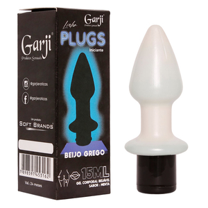 Plug Anal Em Gel Beijo Grego Excitante Beijável 15ml Garji