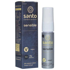 Sensible Gel Corporal Anestésico 15ml Santo Cosméticos