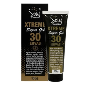 Xtreme 30 Ervas Super Gel Para Massagem 150g Soul Cosméticos