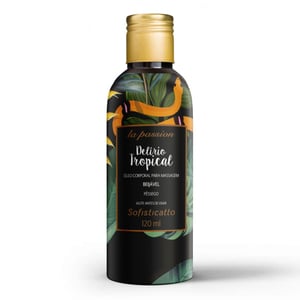 Delírio Tropical óleo De Massagem Beijável 120 Ml Sofisticatto
