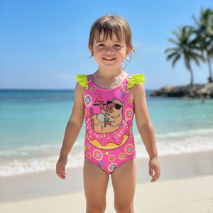 Maiô Infantil Estampado Capivara Hangar Lingerie