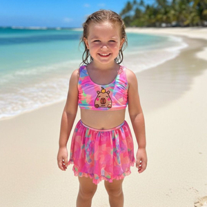 Tríquini Infantil Estampado Capivara Hangar Lingerie