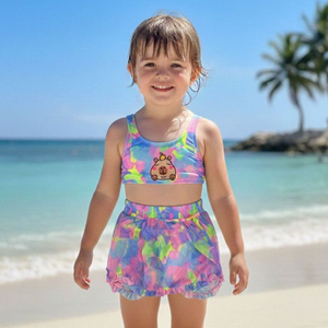 Tríquini Infantil Estampado Capivara Hangar Lingerie