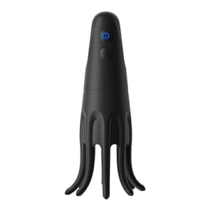 Vibrador Octopus 2 Em 1 Com 10 Modos De Vibração E 6 Modos De Choque Lilo