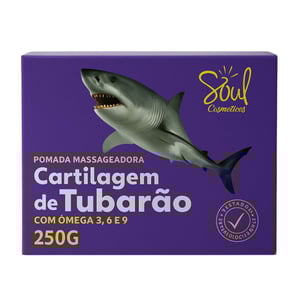 Cartilagem De Tubarão 250g Soul Cosméticos 