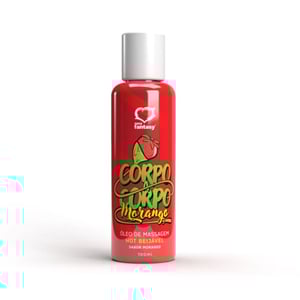 Corpo A Corpo óleo De Massagem Hot Beijável 100ml Sexy Fantasy