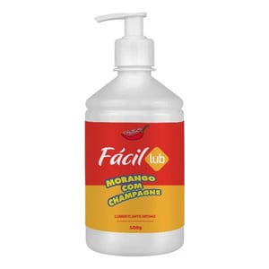 Fácil Lub Gel Lubrificante Beijável 500g Chillies