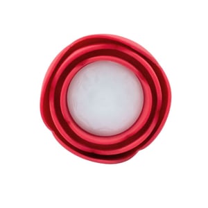 Plug Anal De Silicone Formato De Flor Com Led 10 Modos De Vibração