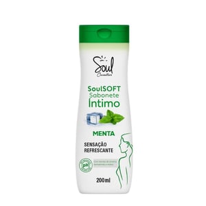 Sabonete íntimo Sensação Refrescante 200ml Soul Cosméticos