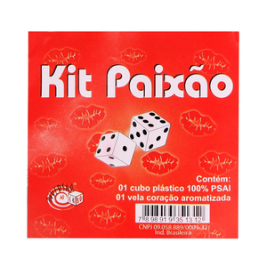 Kit Paixão Diversão Ao Cubo 