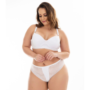 Conjunto Plus Size Belinda Em Renda Patitex